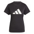 Camiseta de Fitness adidas Essentials Tr-Es Logo Mulher Preto