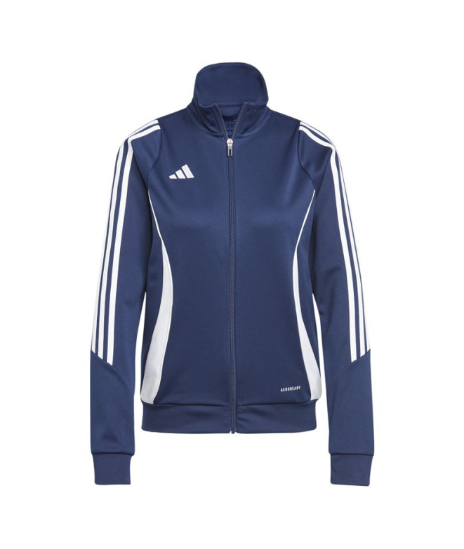 Casaco de Futebol adidas Tiro24 Mulher Azul