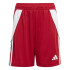 Calça de Futebol adidas Tiro24 Infantil Vermelho