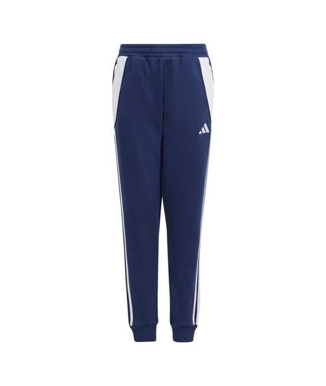 Calça de Futebol adidas Tiro24 Infantil Azul