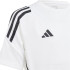 Camiseta de Futebol adidas Tiro24 Infantil Blanco