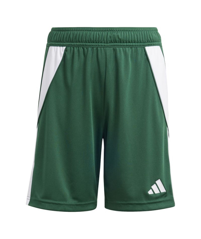 Calça de Futebol adidas Tiro24 Infantil Verde