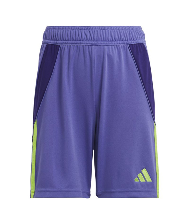 Calça de Futebol adidas Tiro24 Sho Infantil Roxo