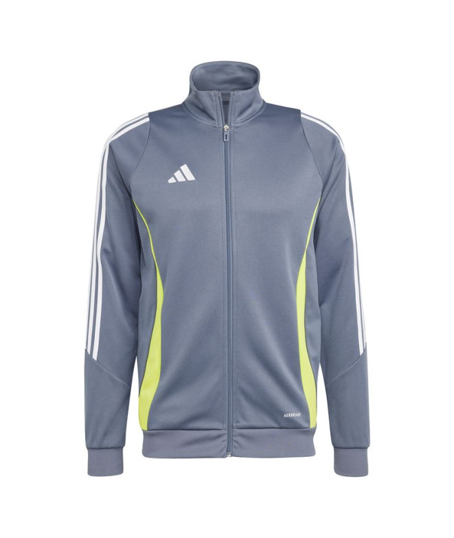 Casaco de Futebol adidas Tiro24 Homem Cinzento