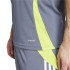 Camiseta de Futebol adidas Tiro24 Homem Cinzento