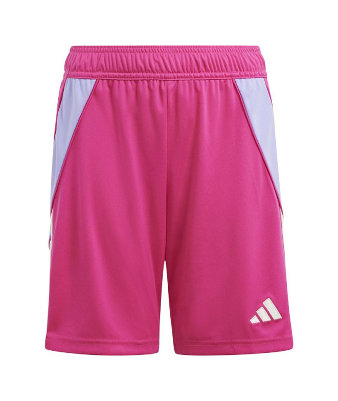 Calça de Futebol adidas Tiro24 Infantil Vermelho
