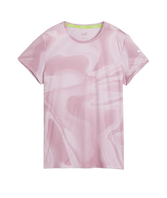 Camiseta Running Mulher por Puma Run Favorite Lila