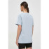 Camiseta adidas 3Bandas Mulher Azul