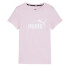 Camiseta Infantil Puma Essentials Lilás