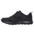 Sapatilhas Skechers Summits-Suited Mulher Couro preto/ Malha/ Guarnição Duraleather