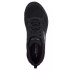 Sapatilhas Skechers Summits-Suited Mulher Couro preto/ Malha/ Guarnição Duraleather