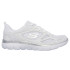 Sapatilhas Skechers Summits-Suited Mulher Branco / Malha/ Guarnição prateada