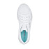 Sapatilhas Skechers Summits-Suited Mulher Branco / Malha/ Guarnição prateada