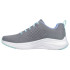 Sapatilhas Skechers Vapor Foam - Fresh T Mulher Malha cinzenta/guarnição turquesa
