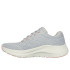Sapatilhas Skechers Arch Fit 2.0 - Big L Mulher Cinzento claro, pervinca e coral