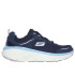 Sapatilhas Skechers D'Lux Walker 2.0-Dai Mulher Guarnição azul e rosa-marinho
