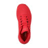 SapatilhasSkechers Uno - Stand On Air Mulher Vermelho Durabuck/ Malha