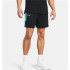 Calça Basquetebol Under Armour Baseline Homem de Preto