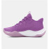 Sapatilhas Basquetebol Under Armour Infantil de GS JET '23 Purple
