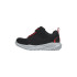 Sapatilhas Skechers Nitro Sprint-Rowzer Menino Têxtil preto/ Sintético/ Guarnição vermelha