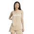 Top adidas Linear Tk Mulher Bege