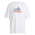 Camiseta adidas Distintivo floral de desporto Gt Mulher Branco