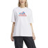 Camiseta adidas Distintivo floral de desporto Gt Mulher Branco