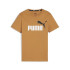 Camiseta Puma Essentials+ 2 Col Castanho Infantil