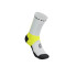 Meias de Trail Compressport Ultra V2.0 Branco/Preto/Amarelo