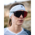 Fita de pelo de Running Compressport Thin On/Off Branco/Preto