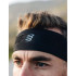 Fita de pelo de Running Compressport Thin On/Off Preto/Branco