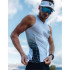 Viseira de Running Compressport Visor Ultralight Branco/Preto