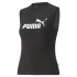 Camiseta Mulher Puma Essentials Slim Logo Preto