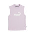 Camiseta Puma Essentials Slim Lilás Mulher