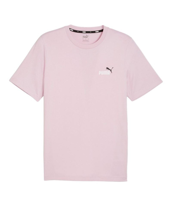 Camiseta Puma Essentials+ 2 Col Pequeno Roxo Homem
