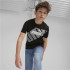 Camiseta Puma Power Graphic Preto Infantil
