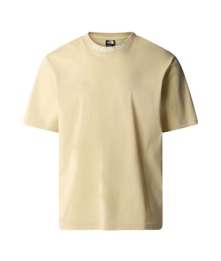 Camiseta The North Face Zumu S/S Homem Bege
