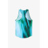 Camiseta by Trail Nnormal Race Tank Mulher Print Blue