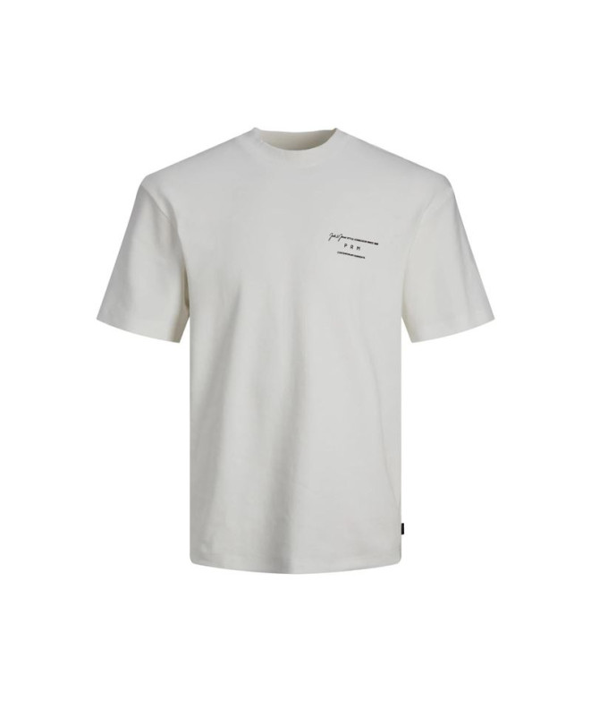 Camiseta Homem Jack And Jones Lisa Gola redonda...