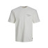 Camiseta Homem Jack And Jones Lisa Gola redonda Branco