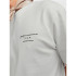 Camiseta Homem Jack And Jones Lisa Gola redonda Branco