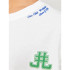 Camiseta Jack & Jones Jorcole T-shirt com estampado nas costas Ss Volume Mni Branco