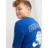 Camiseta Jack & Jones Jorcole T-shirt com estampado nas costas Ss Volume Mni Azul