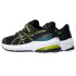 Sapatilhas de Running ASICS GT-1000 12 Ps Infantil Preto/Amarelo