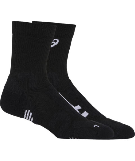 Meias de Tênis ASICS Court+ Tennis Crew Preto