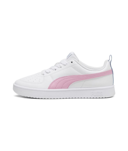 Sapatilhas Puma Rickie Branco/Rosa Lilás Infantil