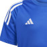 Camiseta de Futebol adidas Tiro24 Infantil Azul