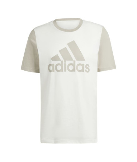 Camiseta adidas Grande logótipo único Homem Bege