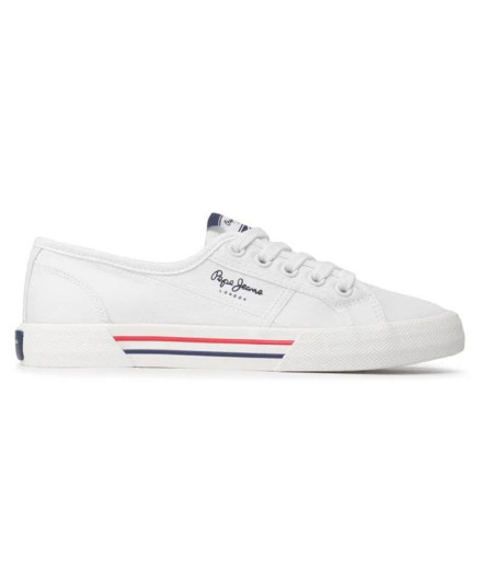 Sapatilhas Pepe Jeans Brady Basic Mulher Branco