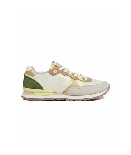 Sapatilhas Mulher Pepe Jeans Brit Print Branco